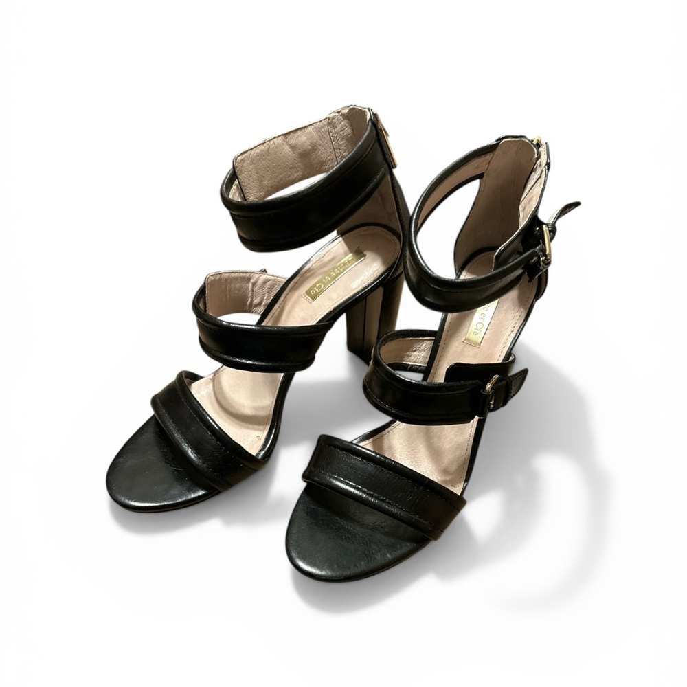 Louise et Cie ‘Gisabel’ Multi-Strap Black Sandals Size 8.5M